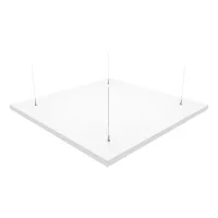 Рокфон Эклипс Квадрат 1160х1160мм, белый