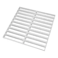 Грильято GL-24 Жалюзи ячейка 60x300, высота 34 мм, ширина 24 мм, белый матовый