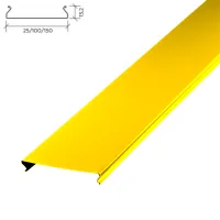 Реечный потолок Албес S дизайн A25AS суперзолото