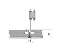 Подвесной потолок Армстронг Microlook 8 Lay-in Plain 600x600x8мм, белый