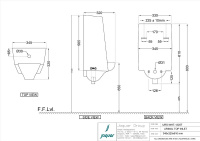 Писсуар настенный Jaquar Urinal URS-WHT-13257 Белый