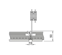 Подвесной потолок Армстронг Microlook 8 Lay-in Plain 600x600x8мм, белый