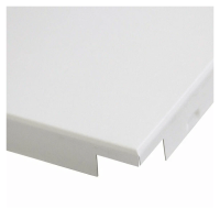 Кассетный потолок Алебс AP600АС/45° белый матовый стальной